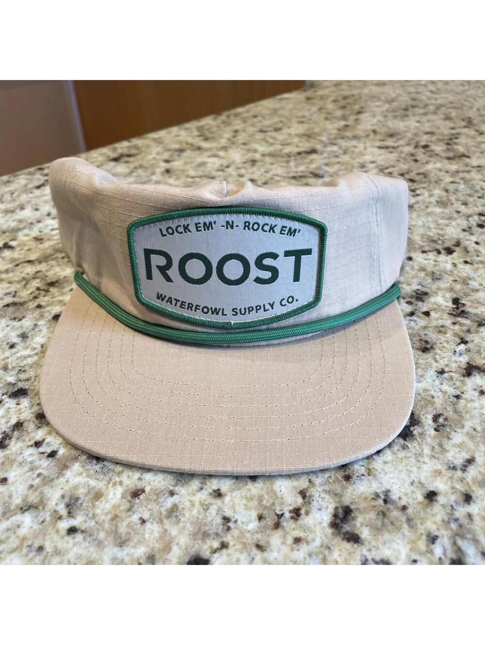 Fieldstone Tan and Green Cap